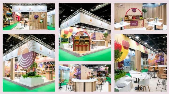 opvallen op een internationale beurs
