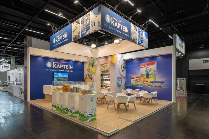 Exhibition Stand Kaptein at Food Trade Shows