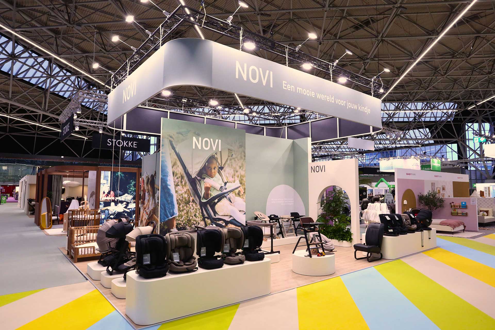 Novi Baby booth Negenmaandenbeurs