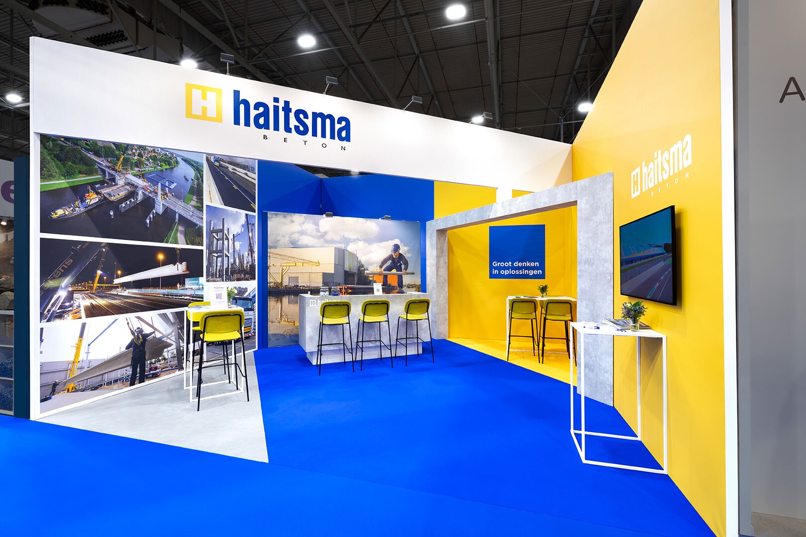Haitsma Beton op de Infratech in de Ahoy Rotterdam.