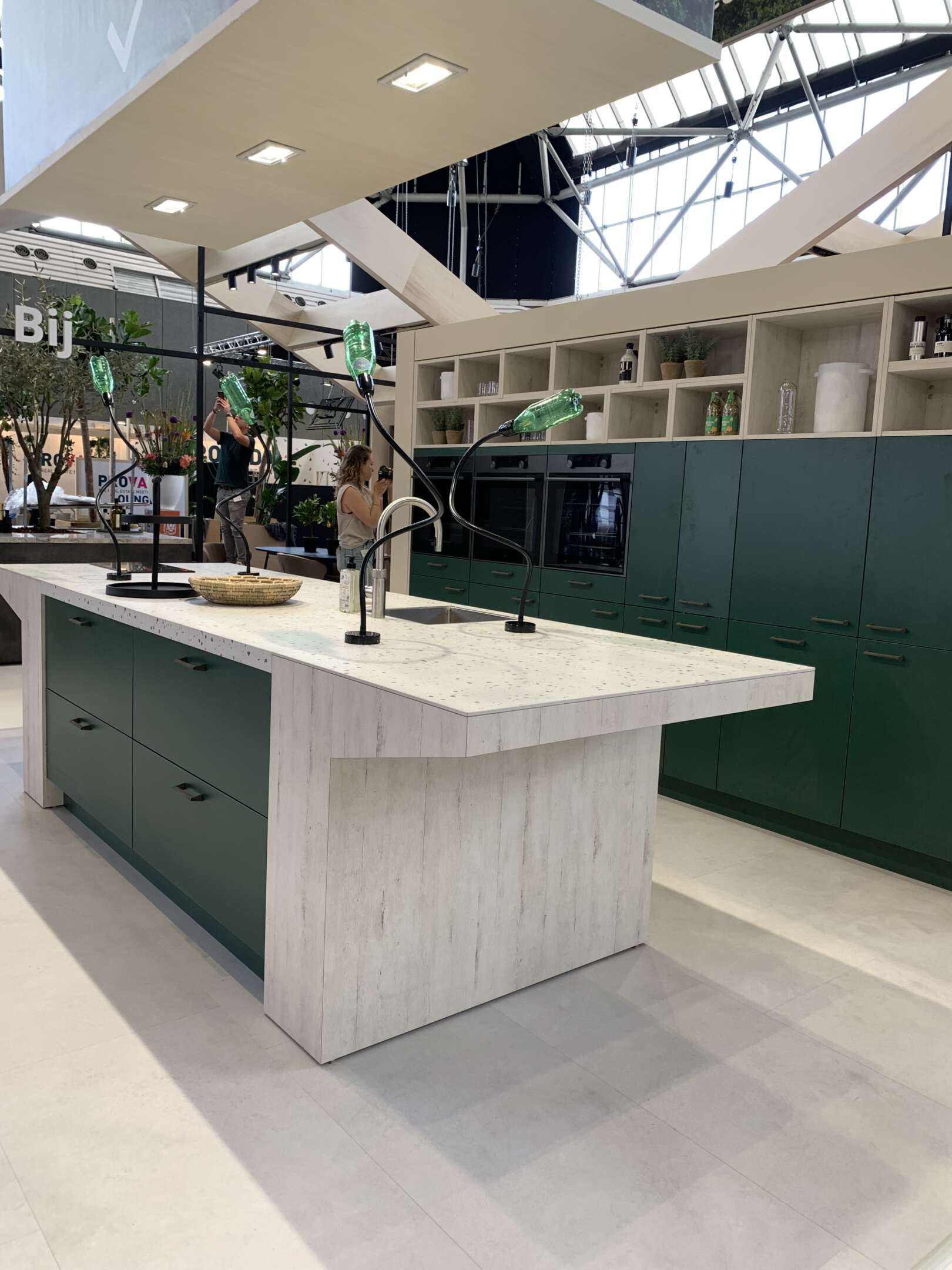 Stand design for Bruynzeel Keukens at the Provada Amsterdam.