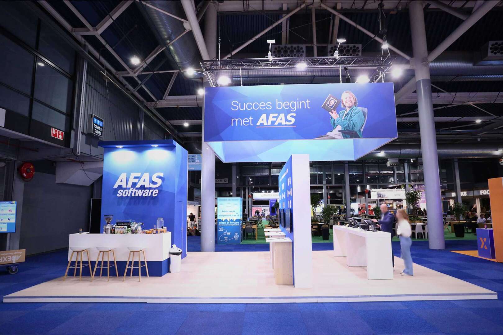 AFAS Software op de beurs Webwinkel Vakdagen in de Jaarbeurs Utrecht