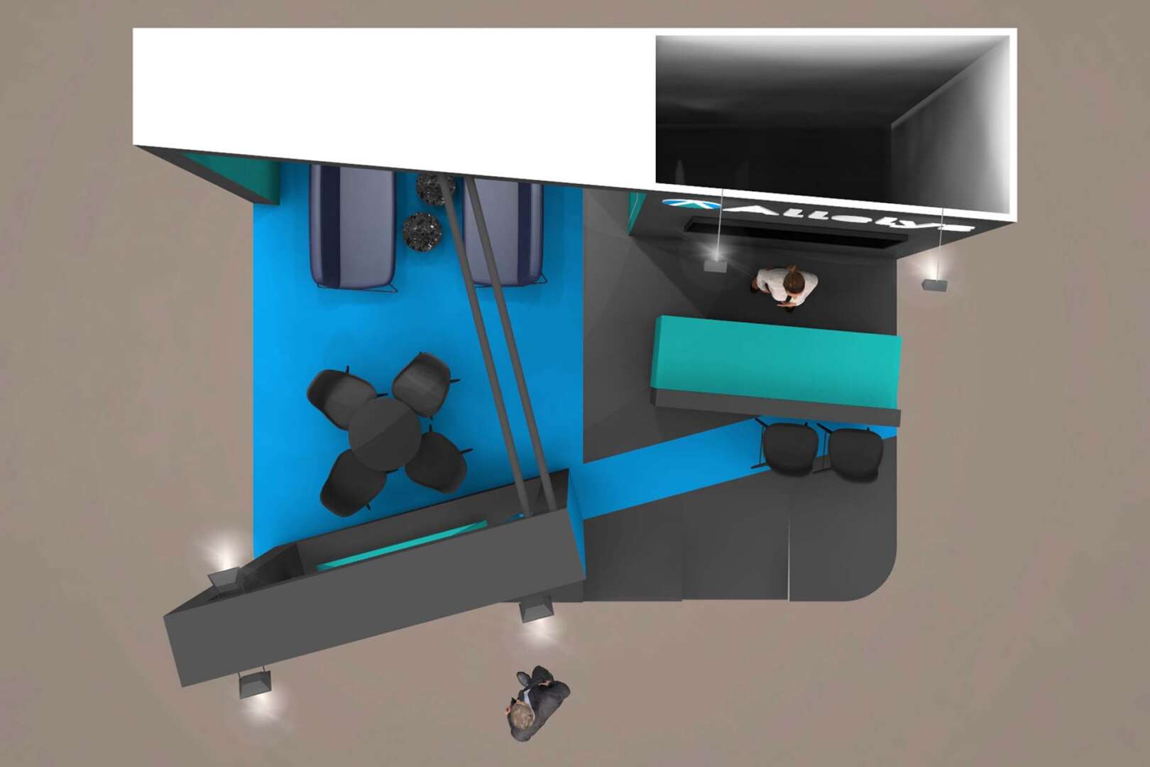 plattegrond Allelys op Breakbulk